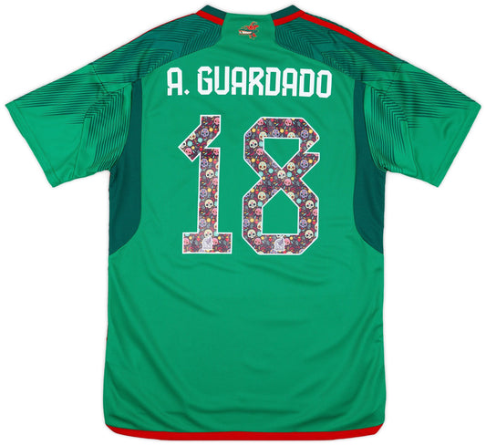Maillot domicile édition spéciale Mexique 2022-23 A.Guardado #18