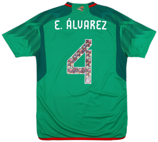 Maillot domicile édition spéciale Mexique 2022-23 E.Alvarez #4
