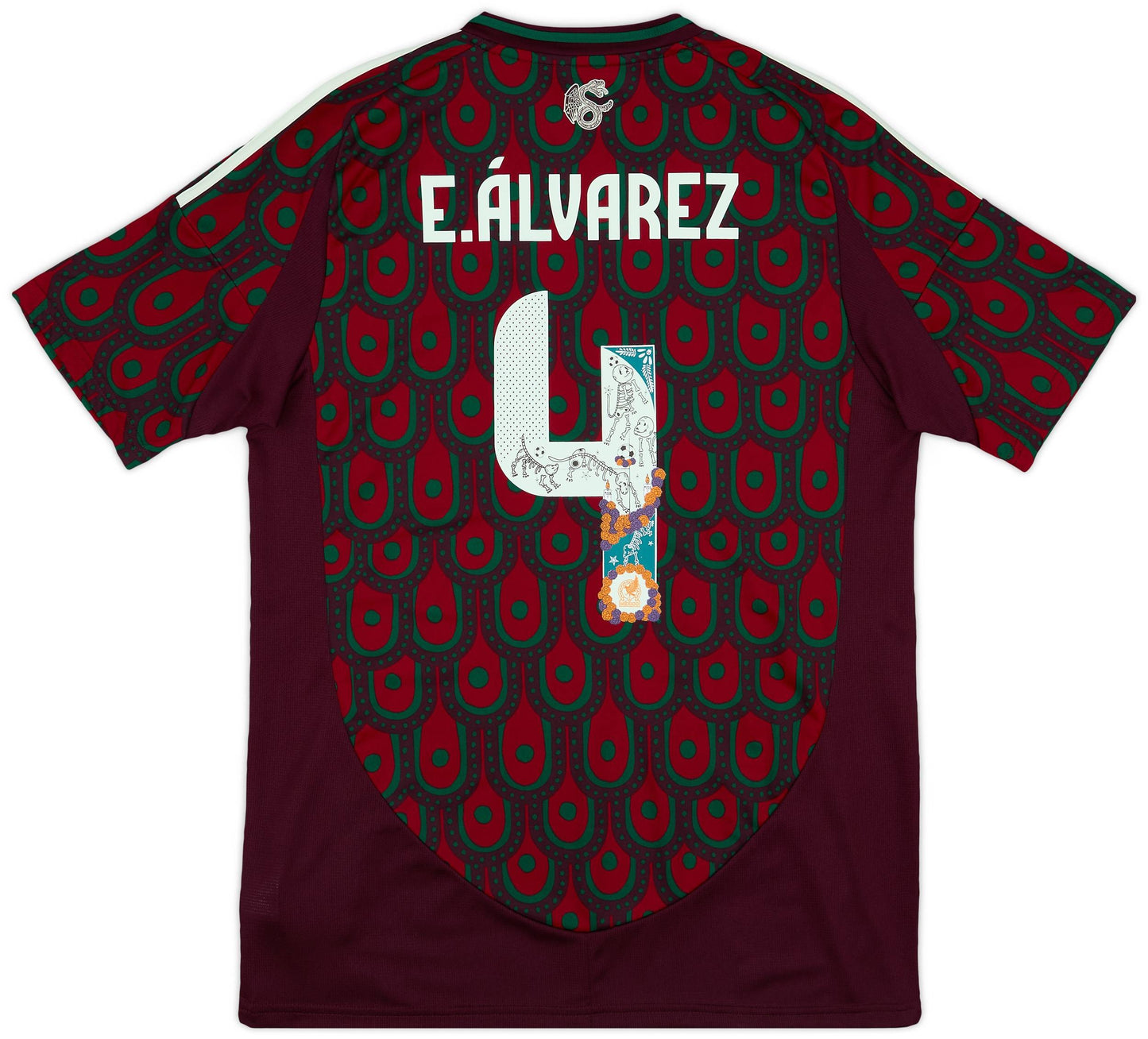 Maillot domicile édition spéciale Mexique 2024-25 E.Alvarez #4