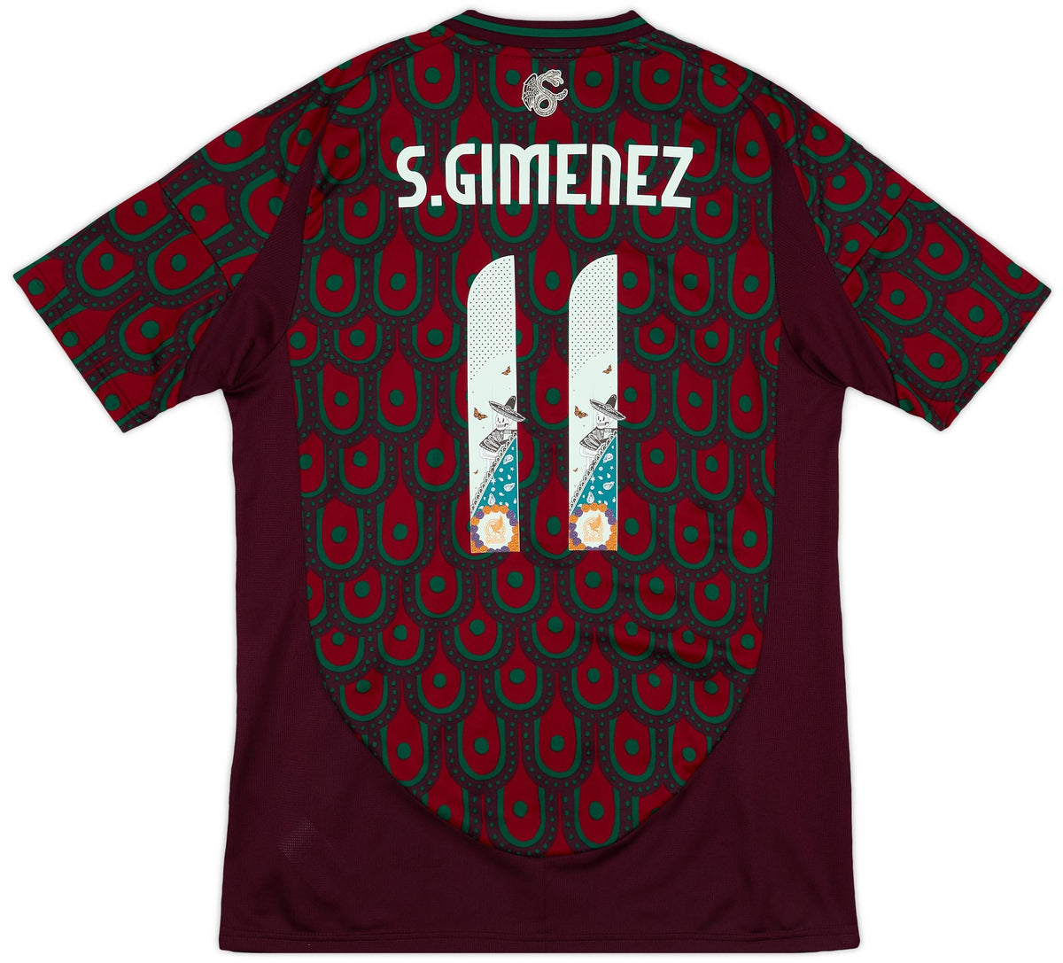 Maillot domicile édition spéciale Mexique 2024-25 S.Gimenez #11