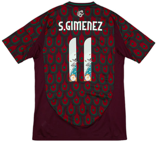 Maillot domicile édition spéciale Mexique 2024-25 S.Gimenez #11