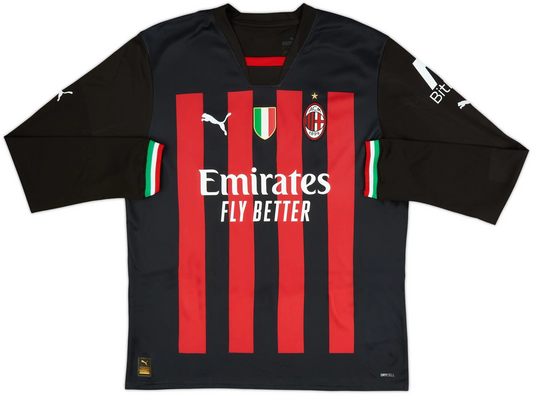 Maillot domicile à manches longues AC Milan 2022-23