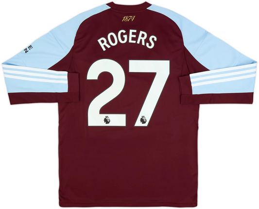 Maillot domicile à manches longues Aston Villa 2025-26 Rogers #27