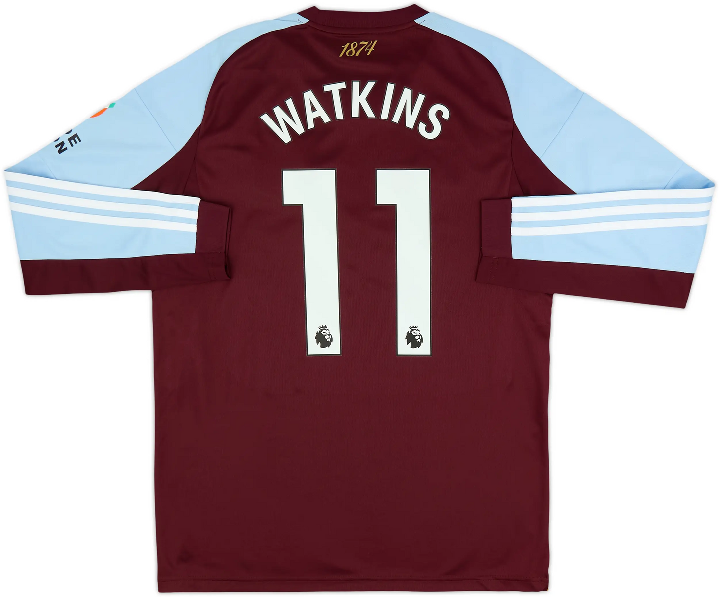 Maillot domicile à manches longues Aston Villa 2025-26 Watkins #11