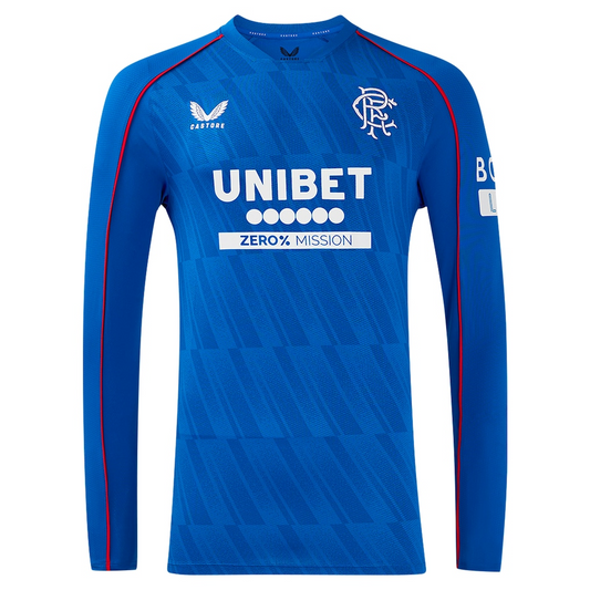 Maillot domicile à manches longues Glasgow Rangers 2024-25