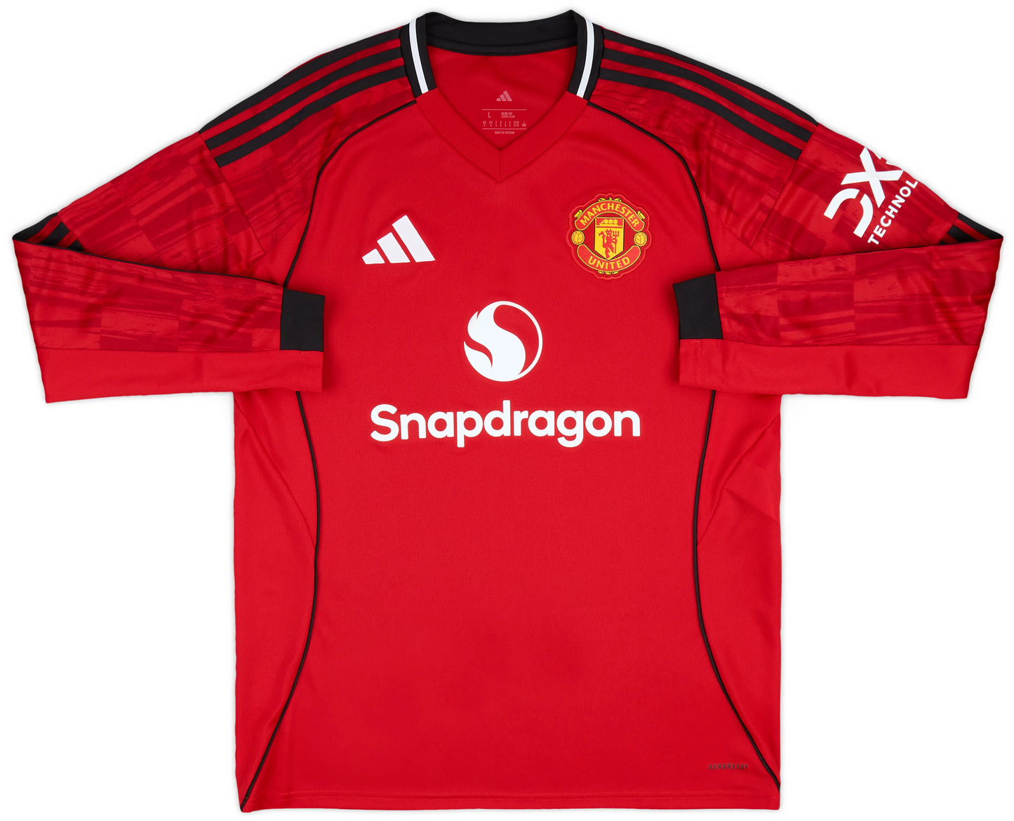 Maillot domicile à manches longues Manchester United 2025-26
