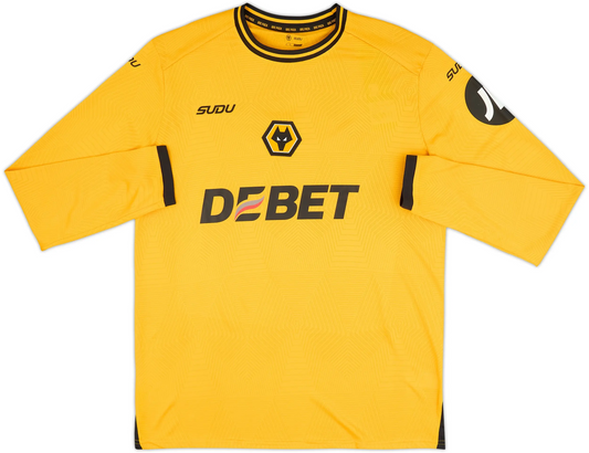 Maillot domicile à manches longues Wolves 2024-25