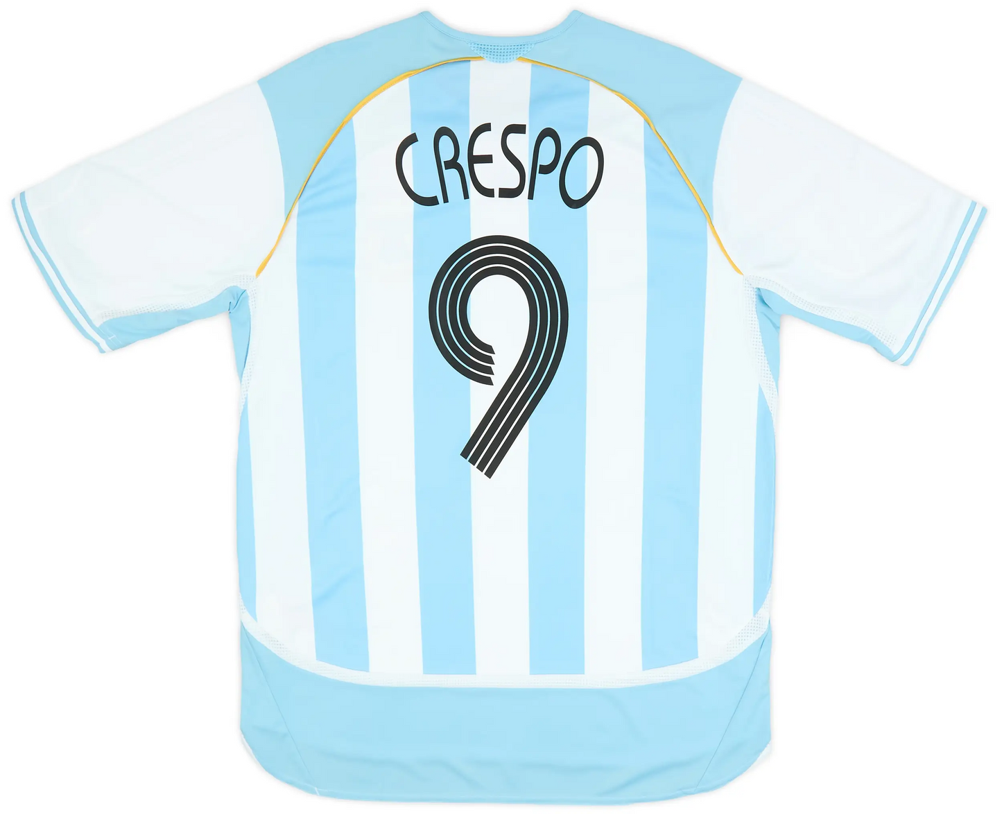 Maillot domicile réédition adidas Argentine 2006 Crespo #9