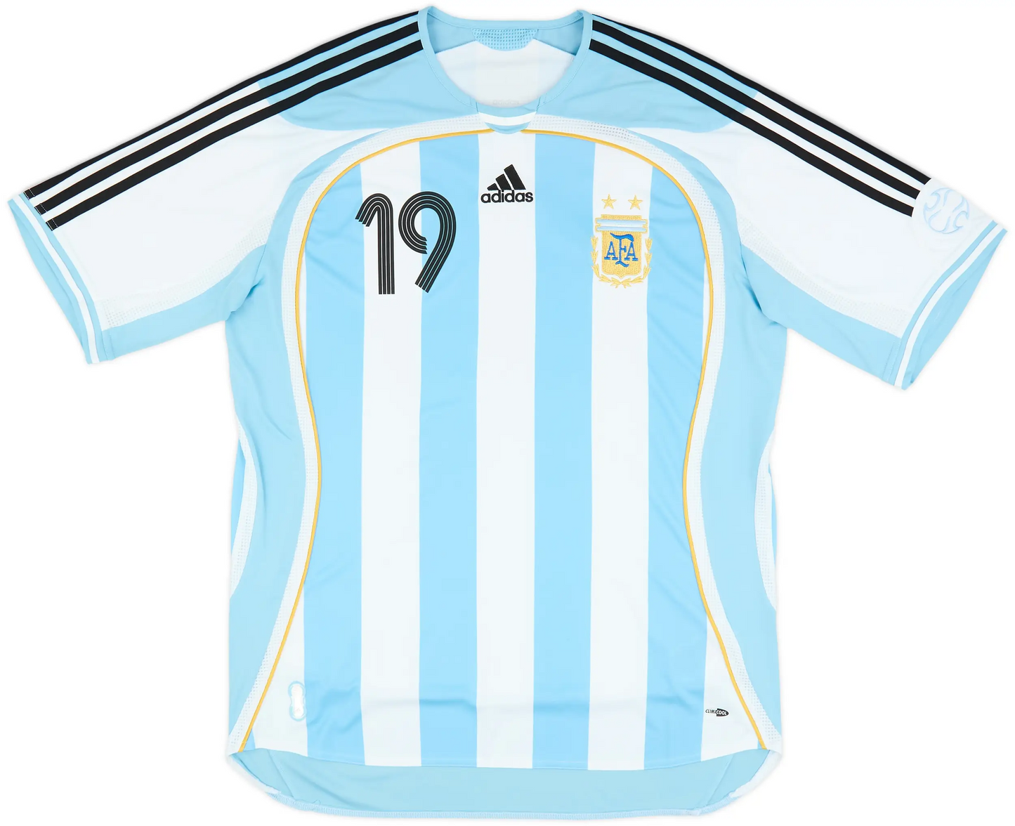Maillot domicile réédition adidas Argentine 2006 Messi #19