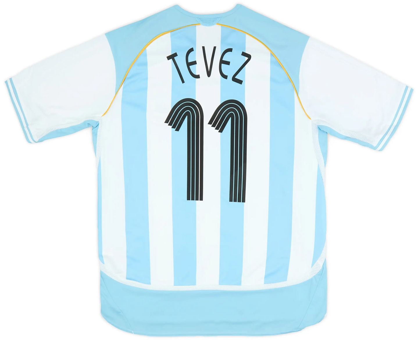 Maillot domicile réédition adidas Argentine 2006 Tevez #11