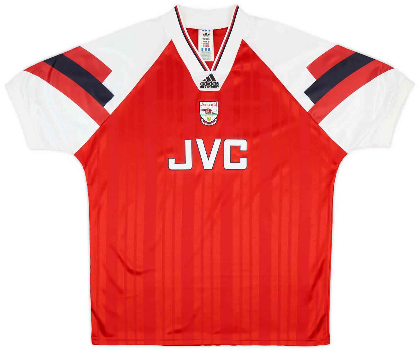 Maillot domicile réédition adidas Originals Arsenal 1992-94 Wright #8