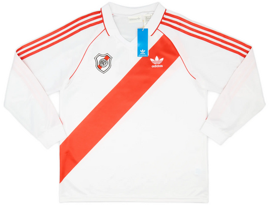 Maillot domicile réédition adidas Originals River Plate 1994 à manches longues #9