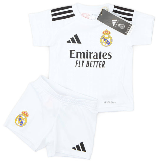 Maillot et short domicile Réal Madrid 2024-25 (BÉBÉ)