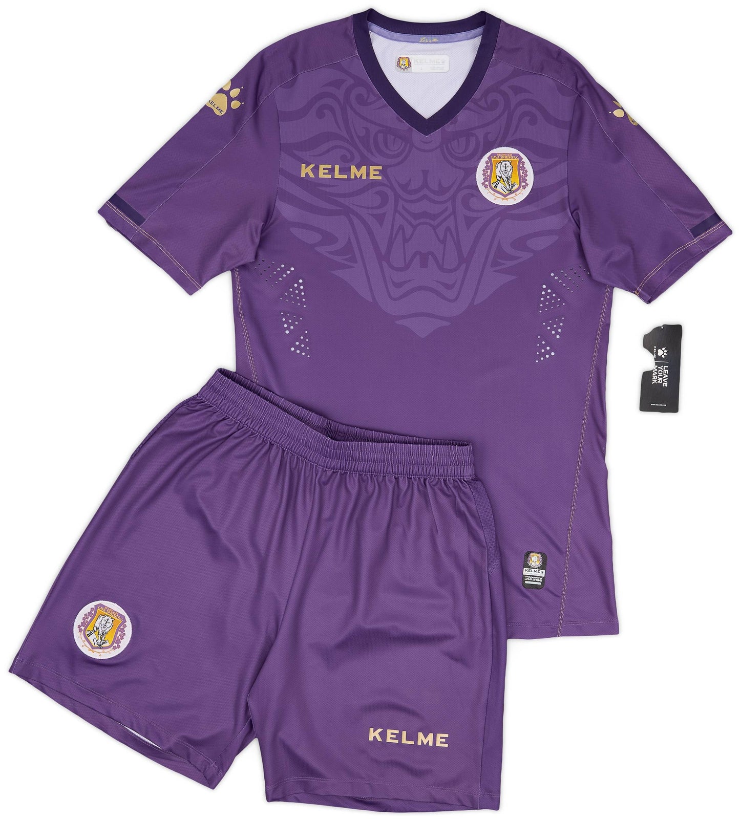 Maillot et short domicile authentique Heilongjiang Lava Spring 2018