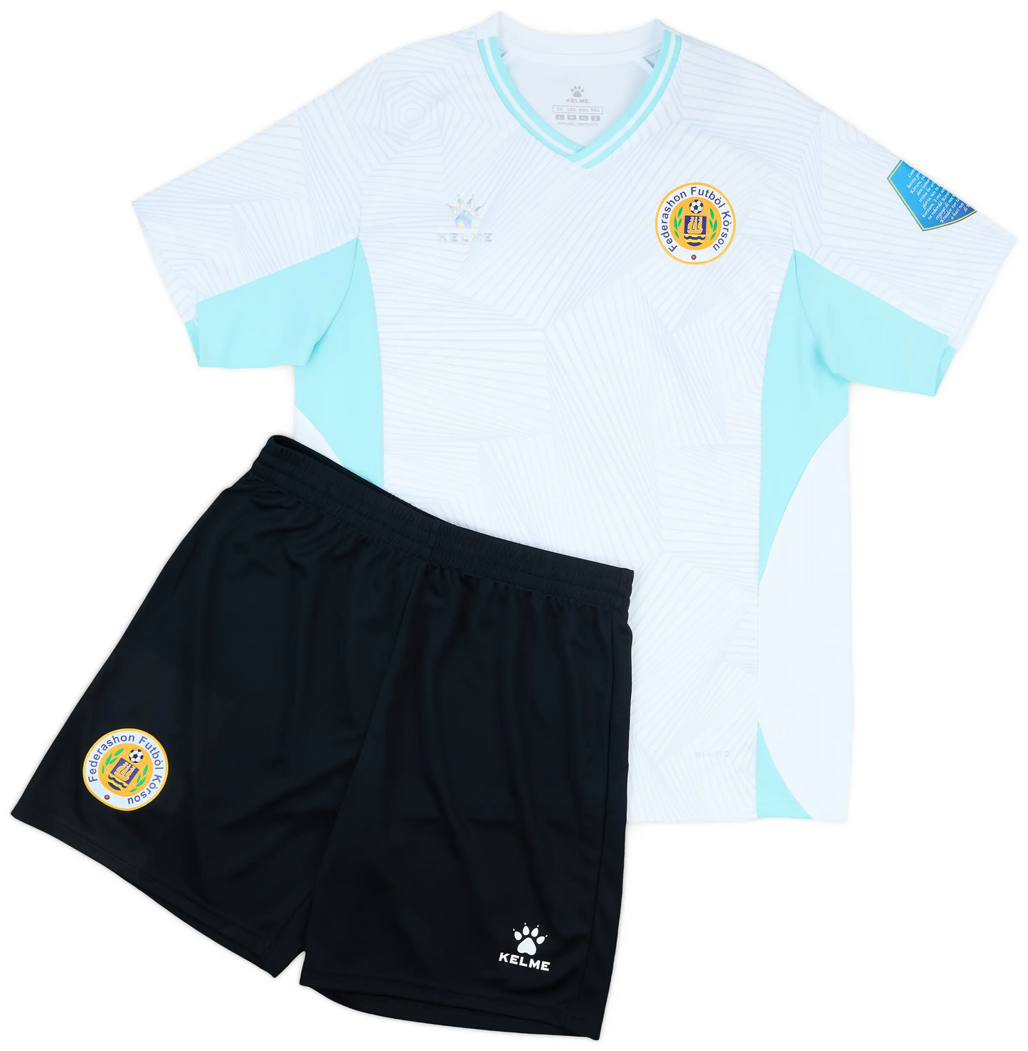 Maillot et short troisième Curaçao 2024-25