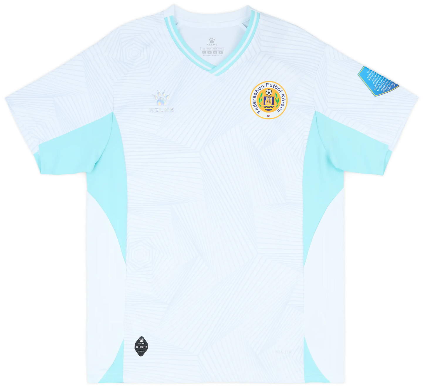 Maillot et short troisième Curaçao 2024-25