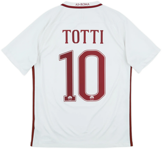 Maillot extérieur AS Rome 2016-17 Totti #10 (M)