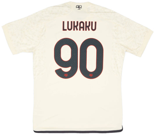 Maillot extérieur AS Rome 2023-24 Lukaku #90