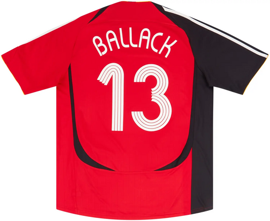 Maillot extérieur Allemagne 2005-07 Ballack n°13