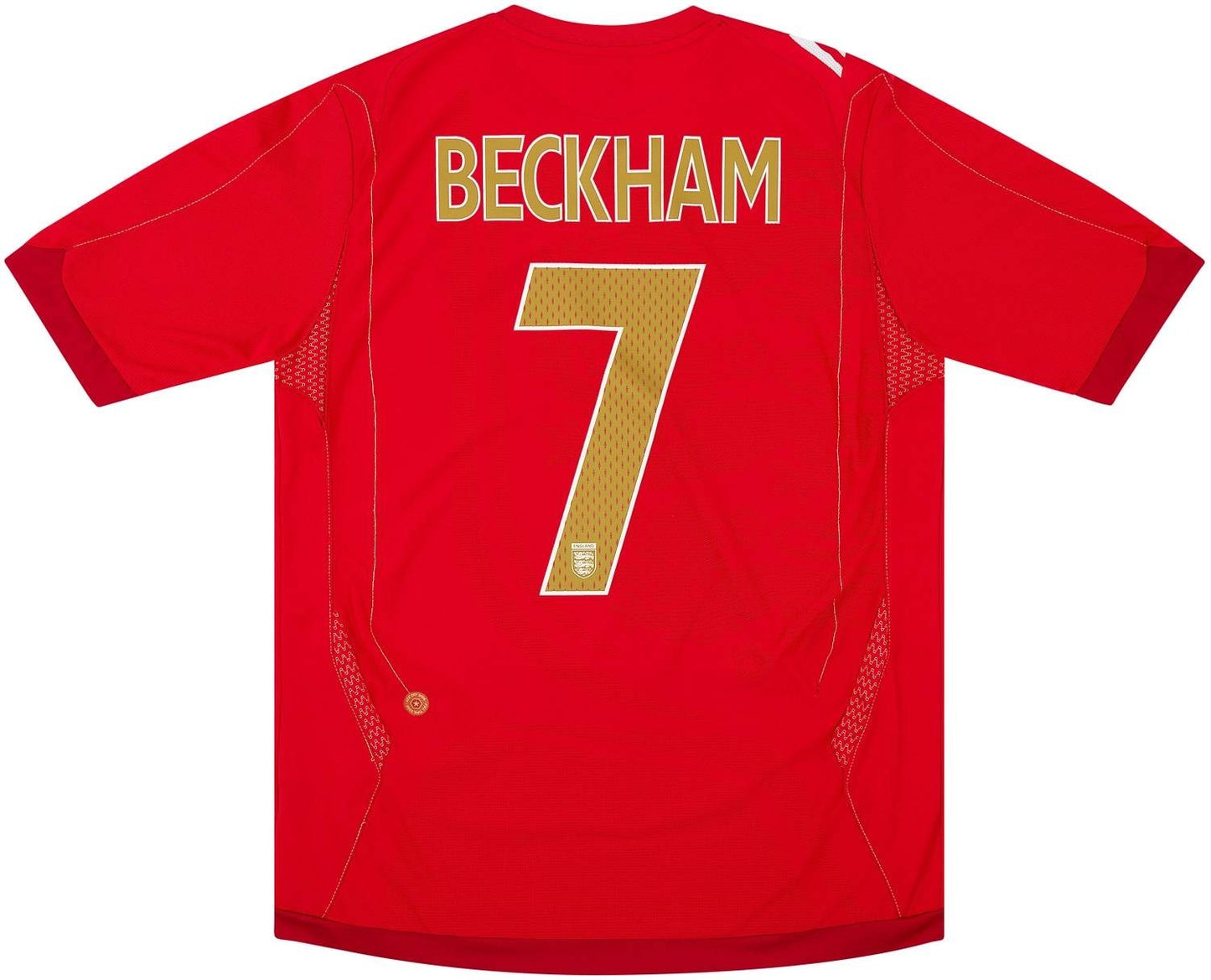 Maillot extérieur Angleterre 2006-08 Beckham #7