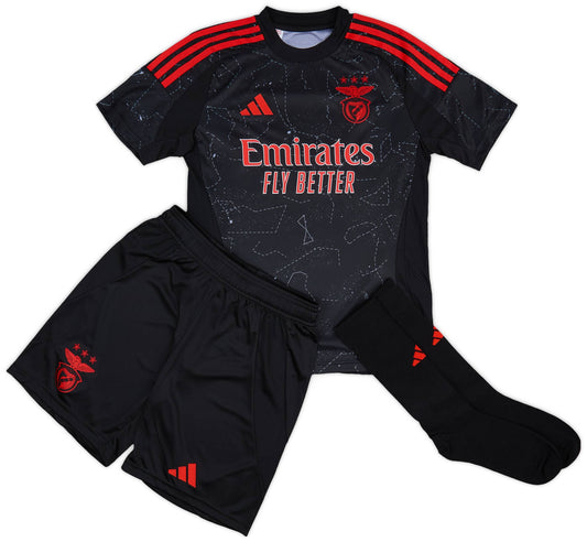 Maillot extérieur Benfica 2024-25 kit complet (enfant)