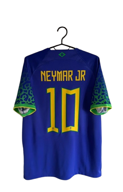 Maillot extérieur Brésil 2022-23 Neymar Jr #10 (M)