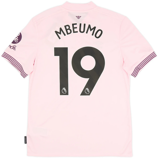 Maillot extérieur Brentford 2024-25 Mbeumo #19
