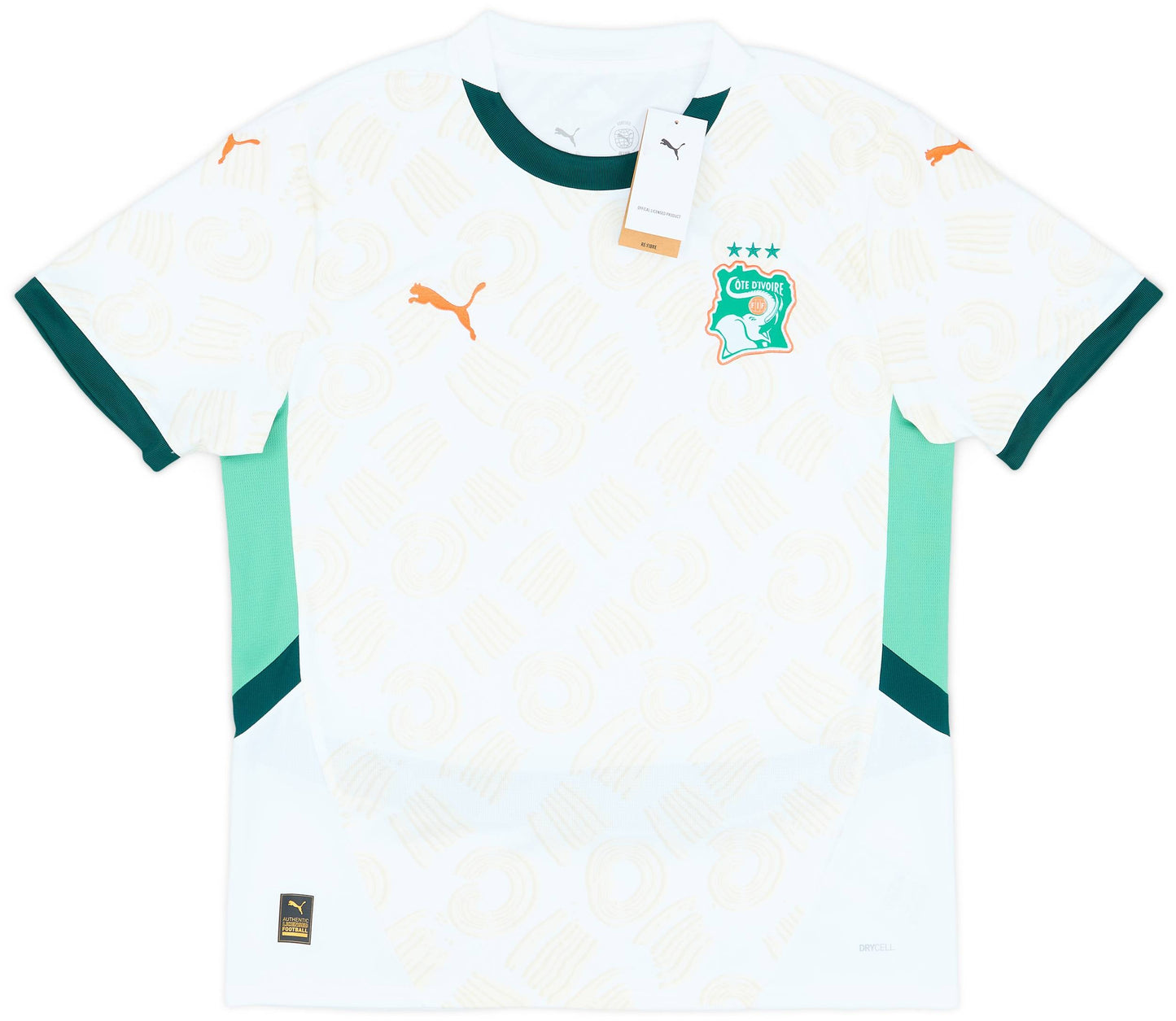 Maillot extérieur Côte d'Ivoire 2024-25