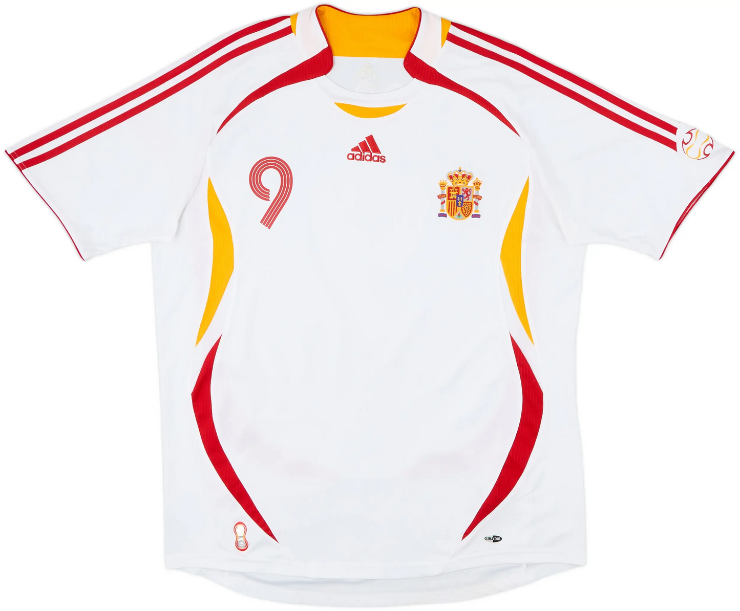 Maillot extérieur Espagne 2006-08 F. Torres #9 (L)