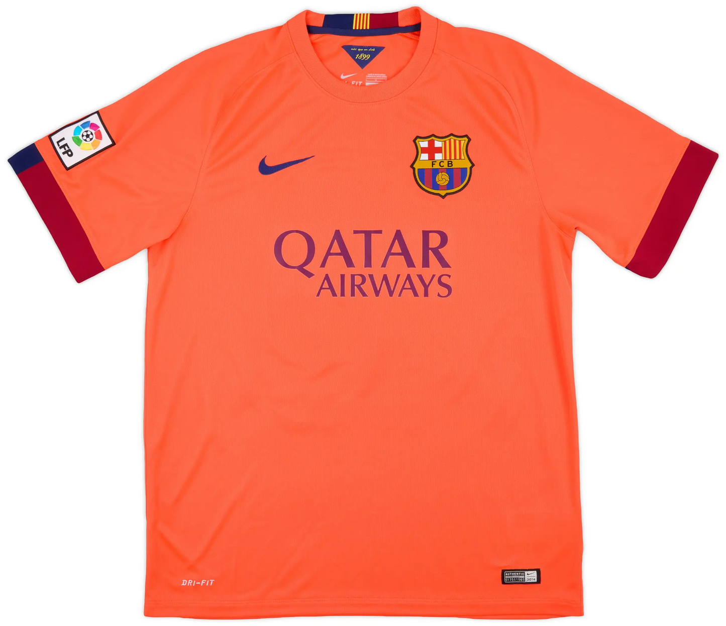 Maillot extérieur FC Barcelone 2014-15 Messi #10