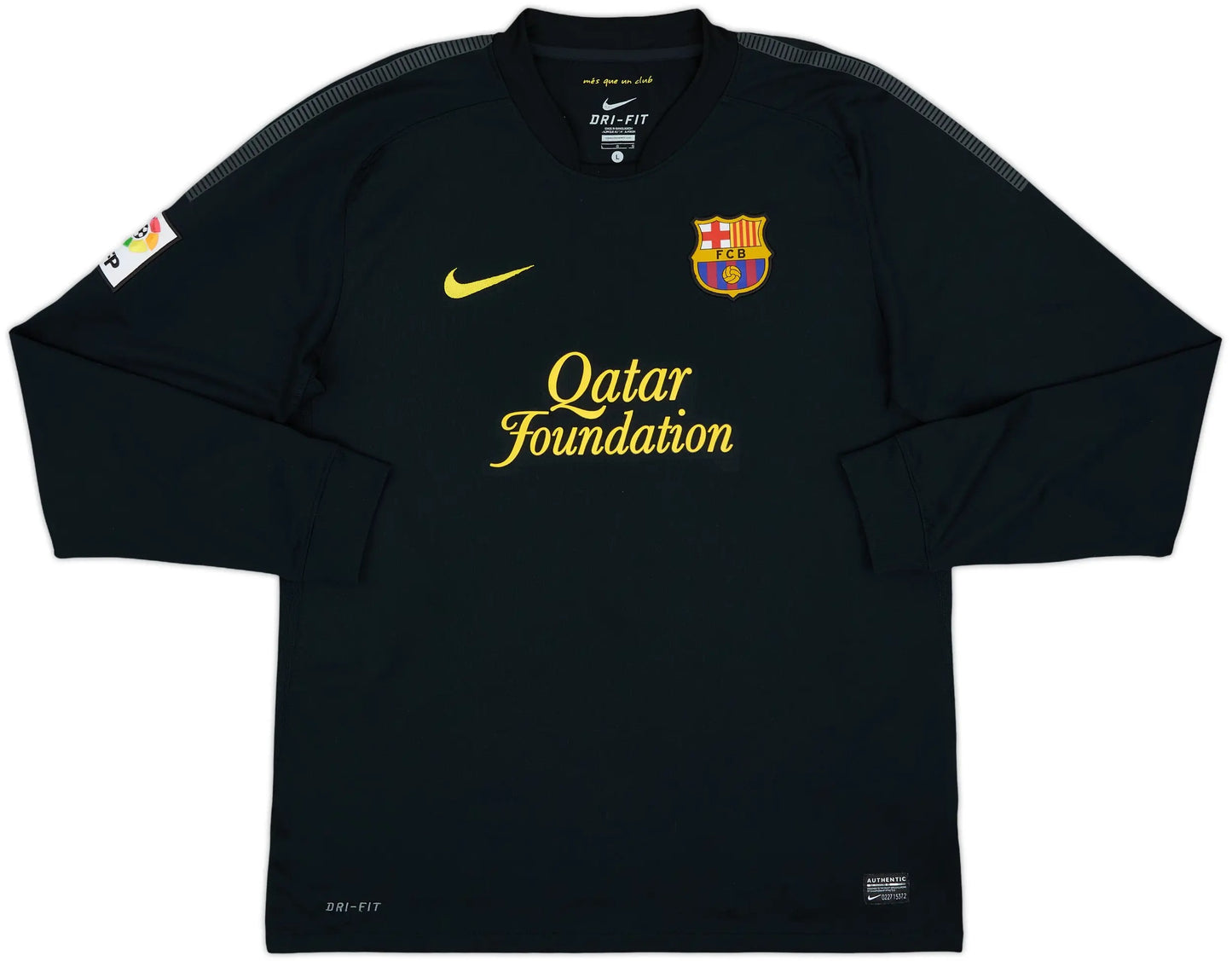Maillot extérieur FC Barcelone à manches longues 2011-12 Messi #10 (L)