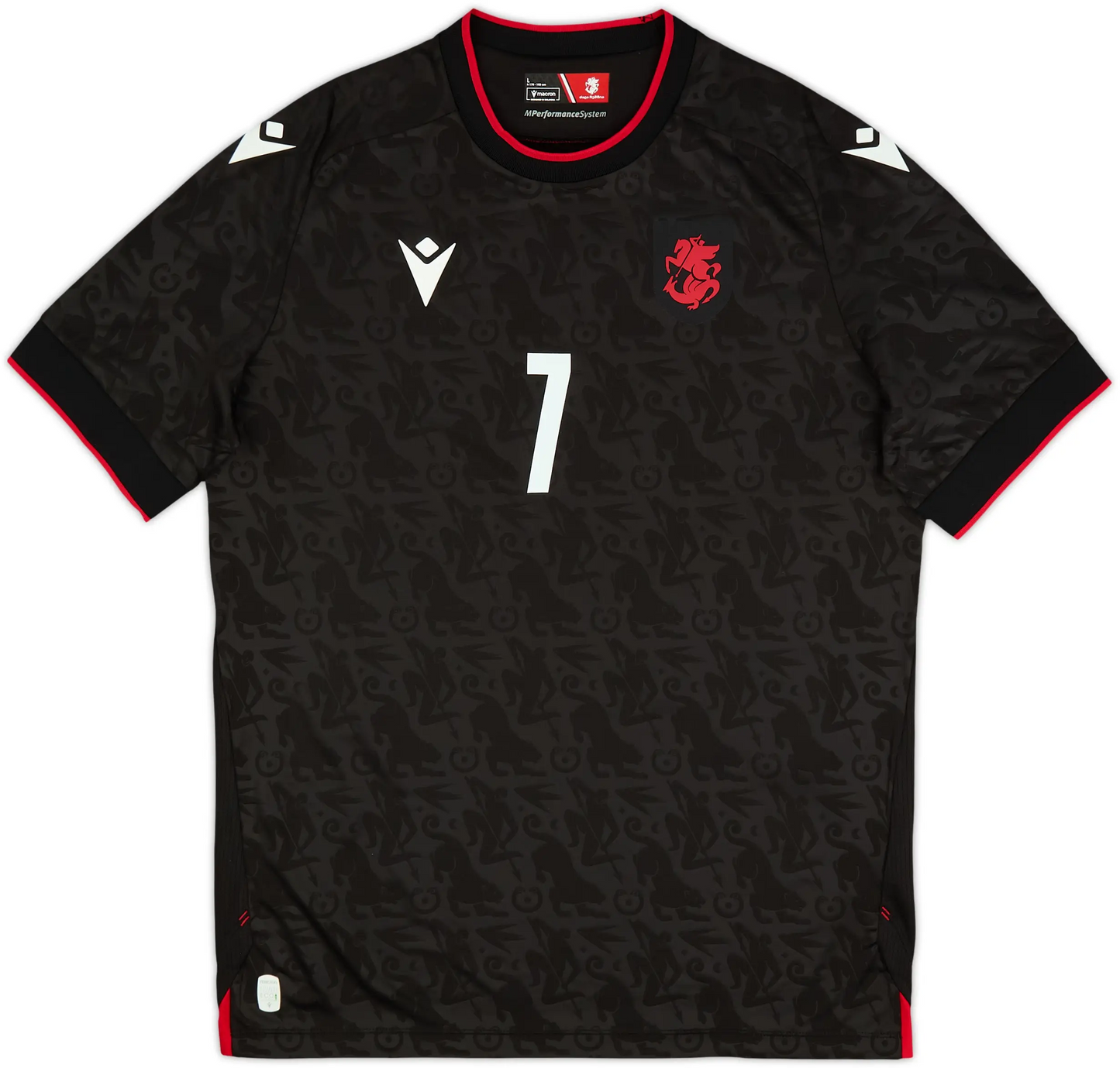Maillot extérieur Géorgie 2025-26 Kvaratskhelia #7