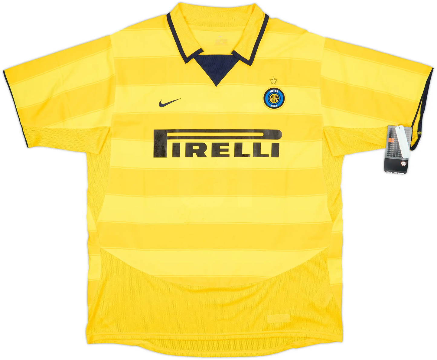 Maillot extérieur Inter Milan 2003-04 Adriano #10 (XL)