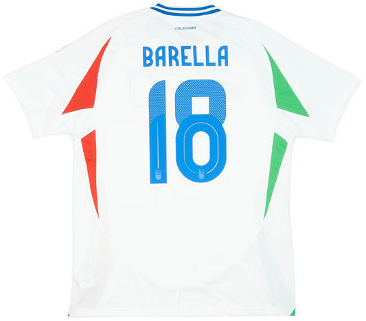 Maillot extérieur Italie 2024-25 Barella #18
