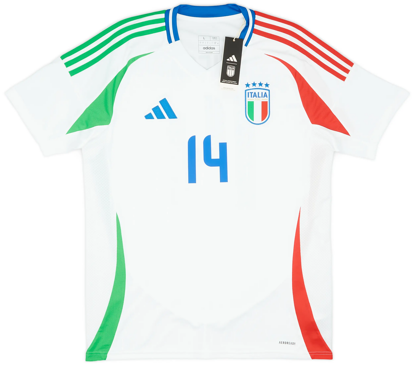 Maillot extérieur Italie 2024-25 Chiesa #14