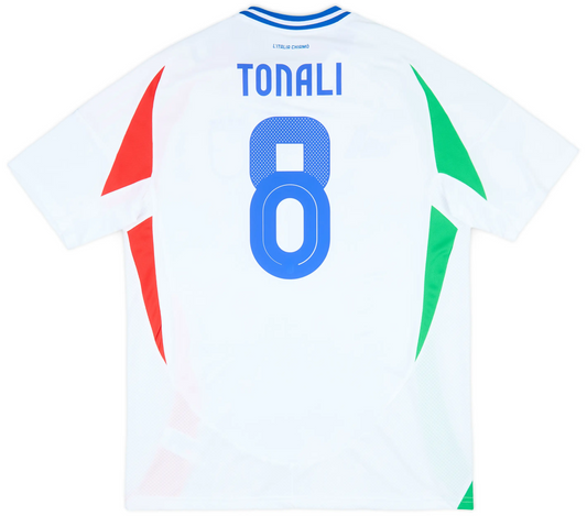 Maillot extérieur Italie 2024-25 Tonali #8