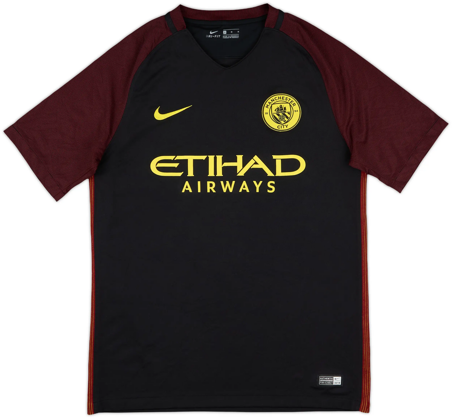 Maillot extérieur Manchester City 2016-17 De Bruyne #17 (S)