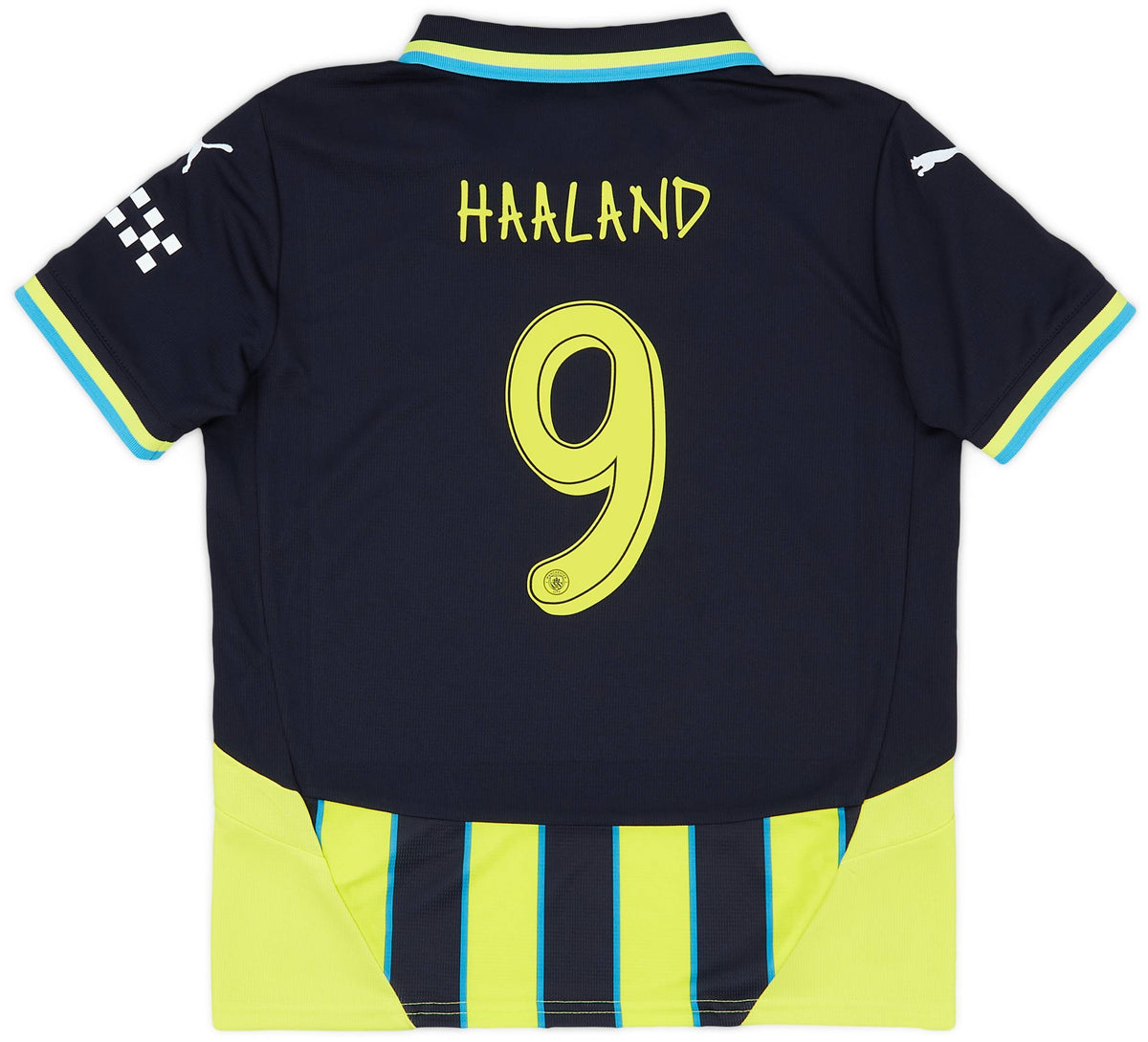 Maillot extérieur Manchester City 2024-25 Haaland #9 (enfants)