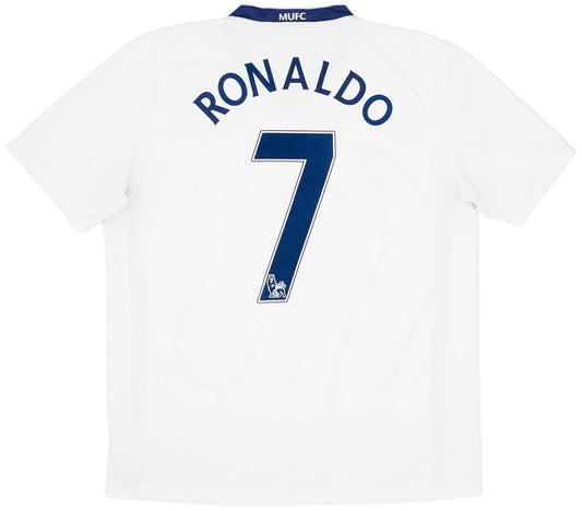 Maillot extérieur Manchester United 2008-2010 Ronaldo #7