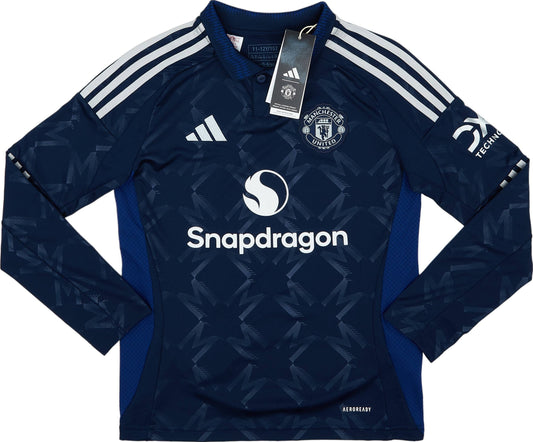 Maillot extérieur Manchester United à manches longues 2024-25 (enfants)