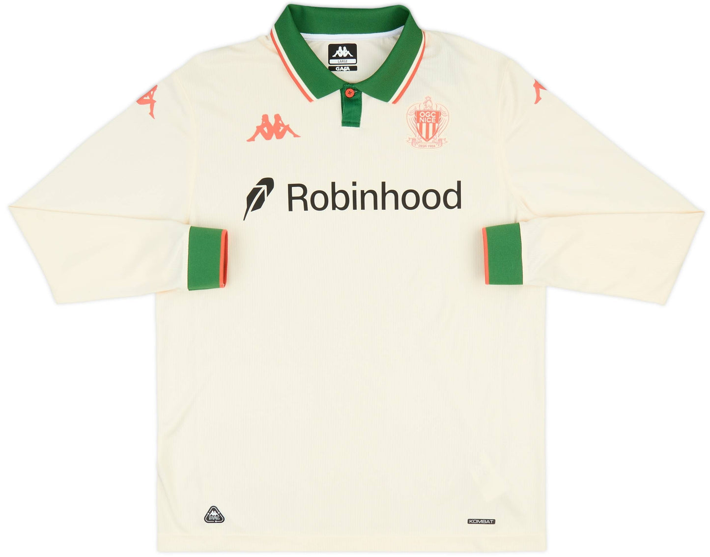 Maillot extérieur Nice 2025-26 à manches longues