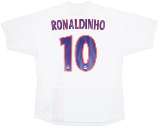 Maillot extérieur Paris Saint-Germain 2002-03 Ronaldinho #10 (L)
