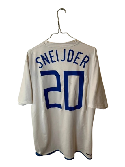 Maillot extérieur Pays-Bas 2006-08 Sneijder n°20 (L)