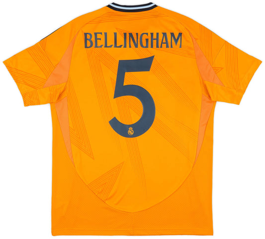 Maillot extérieur Real Madrid Bellingham #5 2024-25