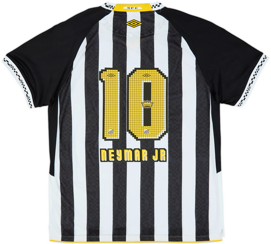 Maillot extérieur Santos 2025 Neymar Jr #10