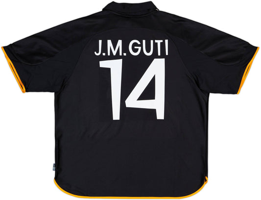 Maillot extérieur adidas réédité du Real Madrid 1999-00 JMGuti #14