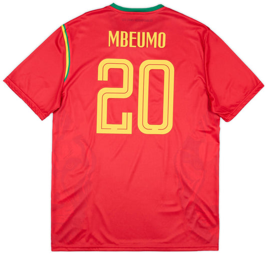 Maillot extérieur authentique Cameroun 2022 Mbeumo #20