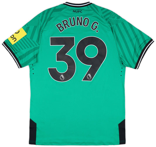 Maillot extérieur authentique Newcastle 2023-24 Bruno G. #39