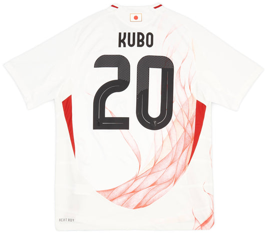 Maillot extérieur authentique adidas Y-3 Japon 2024-25 Kubo #20