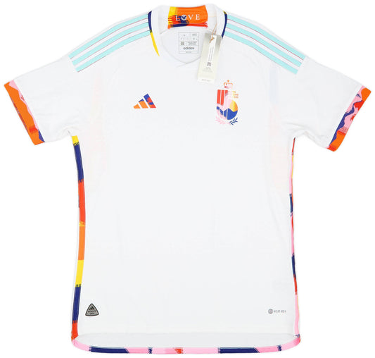 Maillot extérieur authentique de la Belgique 2022-23